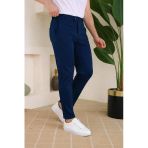 Erkek Slim Fit Dilli Kumaş Pantolon