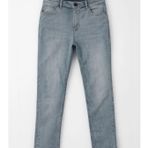 Erkek Slim Fit Likralı Esnek Mavi Jean Pantolon