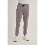 Erkek Slim Fit Scuba Kumaş Pamuklu Eşofman Altı 80070 - XL - Gri