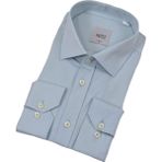 Erkek Slim Fitt Likralı Uzun Kol Kulplu Gömlek 2358 BGL-ST04384 GRİ XL