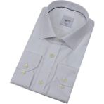 Erkek Slim Fitt Uzun Kol Kulplu Gömlek 2396 BGL-ST04379 BEYAZ XL