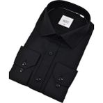 Erkek Slim Fitt Uzun Kol Kulplu Gömlek 2396 BGL-ST04379 SİYAH XL