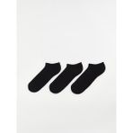 Erkek Sneaker Çorap 3'lü (W4) - Black