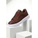Erkek Spor Ayakkabı Günlük Sneaker Soft Taba Renk Ortopedik Tabanlı M801
