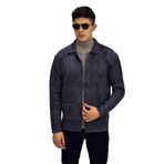 Erkek Spor Düğmeli Hırka R6350 BGL-ST03171 FÜME XL