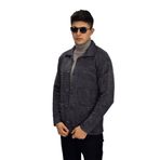 Erkek Spor Düğmeli Hırka R6380 BGL-ST03173 ANTRASİT XL