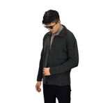 Erkek Spor Düğmeli Hırka R6380 BGL-ST03173 HAKİ 2XL