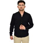 Erkek Spor Gömlek Regular Fit 9630 BGL-ST04413 - Siyah