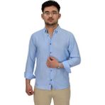Erkek Spor Gömlek Regular Fit 9646 BGL-ST04411 - Mavi
