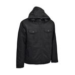 Erkek Spor Kapüşonlu Mont BGL-ST03938 SİYAH XL