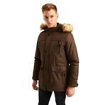 Erkek Spor Parka 3670 BGL-ST01639 KAHVE L