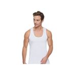 Erkek Sporcu Atlet-Boxer Takım 6'lı Paket 3 Atlet 3 Boxer %100 Pamuk Likralı Ribanalı - Siyah