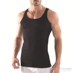 Erkek Sporcu Fitilli Kaşkorse Siyah Atlet 9340 Blackspade SİYAH XL