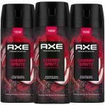 Erkek Sprey Deodorant Cherry Spritz, 150 Ml X3