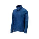 Erkek Standart Fit Kol Cepli Fermuarlı Koyu Sweatshirt