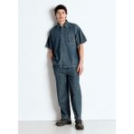 Erkek Straight Fit Gömlek MOZY06AE25MEGRECAS - Mavi - M - L