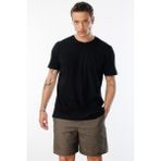 Erkek T-Shirt %100 Pamuk Regular Fit Standart Kesim Bisiklet Yaka Basic Tişört Basıc-T-Shırt1 - Bulunmuyor - Siyah