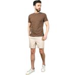 Erkek T-Shirt 24YCEEO04121 - Kahve - XL