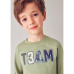 Erkek T Shirt 25KMYR4077 - Yeşil - 7 Yaş
