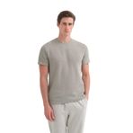 Erkek T-shirt 4011 L HAKİ