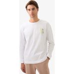Erkek T-Shirt 40829 - Beyaz - XL