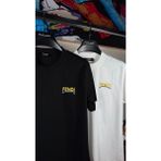 Erkek T-Shirt – Logo Nakış Detaylı, Modern ve Zarif Tasarım - Beyaz