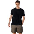 Erkek T-shirt%100 Pamuk Regular Fit Standart Kesim Bisiklet Yaka Basic Tişört BASIC-T-SHIRT1 Siyah S