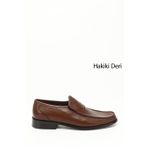 Erkek Taba Antik Kösele Taban Hakiki Deri Klasik Ayakkabı