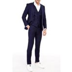 Erkek Takım Elbise Çift Yırtmaç Yelekli Silim Fit BGL-ST01244
