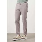 Erkek Taş Polyester İpli Jogger Slim Fit Pantolon