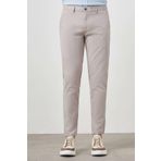 Erkek Taş Yazlık Pamuk Yan Cep Slim Fit Chino Pantolon