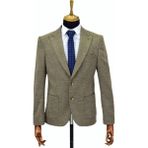 Erkek Tek Spor Ceket BGL-ST04306 BEJ 48