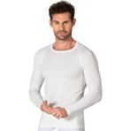 Erkek Termal Viskon Uzun Kollu Simit Yaka Body Fanila - XL