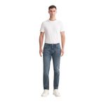 Erkek Terry Normal Bel Slim Fit Boru Paça Jean Pantolon