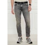 Erkek Th Austin Slim Jeans Pantolon - Gri - Denim Black