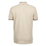 Erkek Tişört Hakim Yaka Taş%100 Pamuk Slim Fit Baskılı T-shirt NCS JEANS 1975 TAŞ S