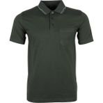 Erkek Tişört Polo Yaka Normal Kesim Süprem RAR01324 Yeşil 2XL