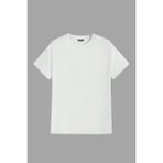 Erkek Tişört Standart Kalıp Basic Bisiklet Yaka T-Shırt Basıc-Mankensiz1 - 2XL - Bulunmuyor - Beyaz