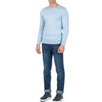 Erkek Triko Bisiklet Yaka Sık Örme Açık Mavi Slim Fit Kazak NCS JEANS 3001 AÇIK MAVİ S