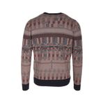 Erkek Triko Lacivert Bisiklet Yaka Desenli Slim Fit Pamuklu Kazak NCS JEANS 3721 LACİVERT XL
