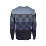 Erkek Triko Lacivert Bisiklet Yaka Desenli Slim Fit Pamuklu Kazak NCS JEANS 3730 LACİVERT 3XL
