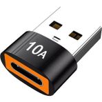 Erkek USB 3.0 To Dişi Type-C Otg, Ara Aparat, 10 Amper, Data - Şarj Kablosu, Çevirici Dönüştürücü,