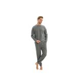 Erkek Uzun Kol Antrasit Pijama Takım C0T4N5O9 ANTRASİT M