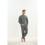Erkek Uzun Kol Antrasit Pijama Takım C0T4N5O9 ANTRASİT XL