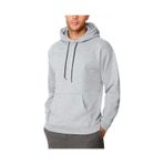 Erkek Uzun Kol Kapşonlu Basic Sweatshirt hoodie - Gri