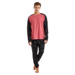 Erkek Uzun Kol Kırmızı Pijama Takım C9T9N5O04 KIRMIZI S