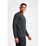Erkek Uzun Kol T-Shirt 25S-1236-25N - Gri - M
