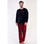 Erkek Uzun Kol Welsoft Lacivert Pijama Takım C3T0N4O084