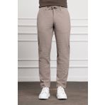 Erkek Vizon Poliviskon Jogger Dynamic Fit Rahat Kesim Pantolon