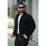 Erkek Yakalı Baharlık Kaşe Ceket